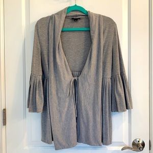 Heather Grey Cardigan